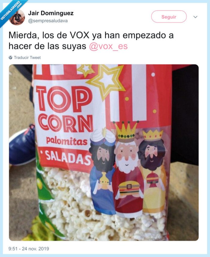 baltasar,rey negro,vox