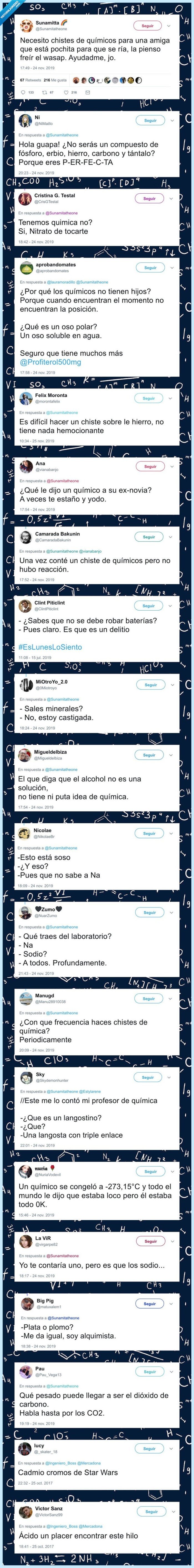 ronda,chistes químicos,química,twitter