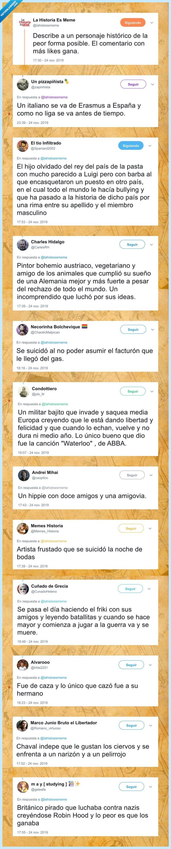 historia,personajes historicos