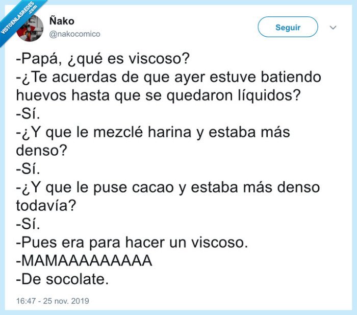 viscoso,receta,bizcocho