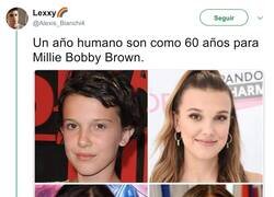 Enlace a Un año humano son como 60 años para Millie Bobby Brown, por @Alexis_Bianchi4