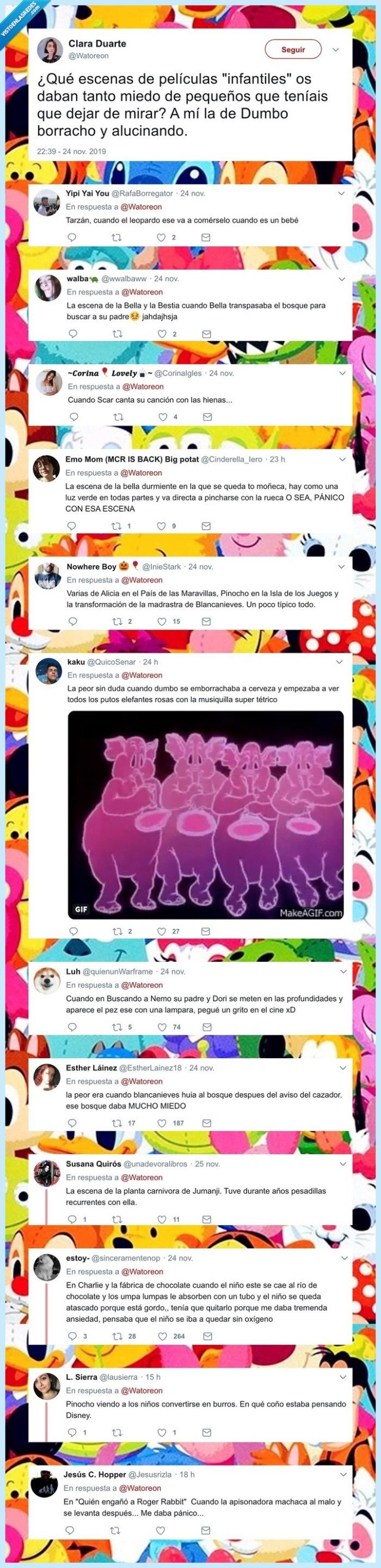 traumas,infancia,películas,dibujos animados