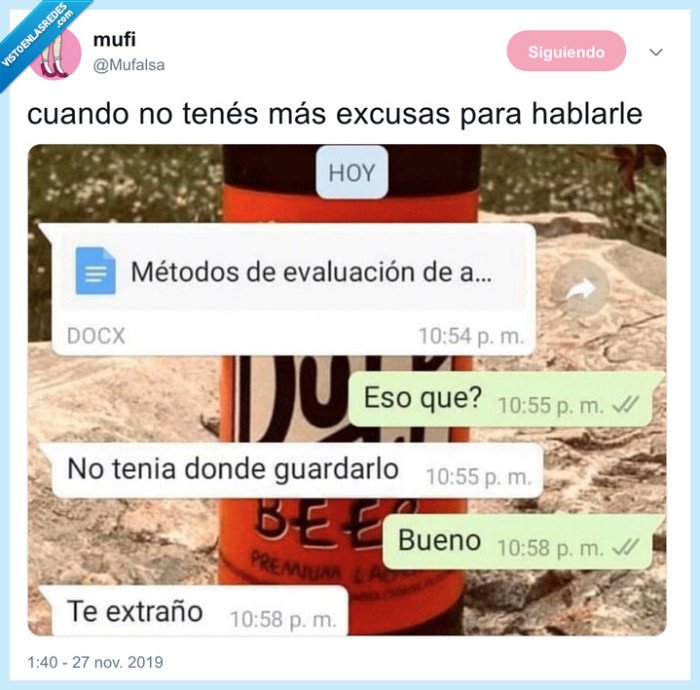 excusa,ex,pareja,whatsapp,novios