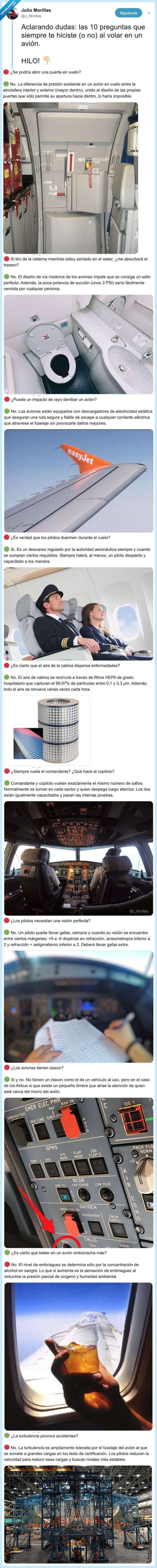 avión,preguntas,volar