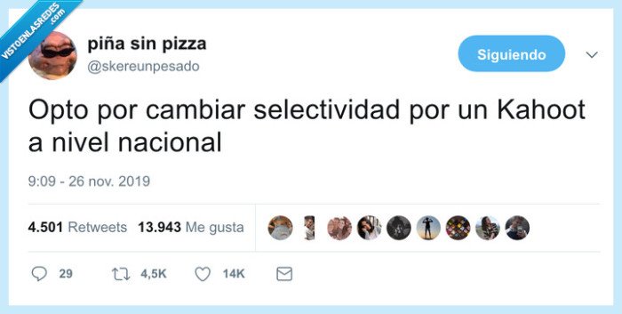 kahoot,selectividad