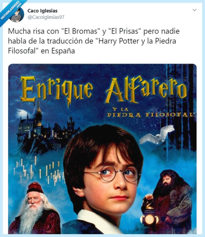 harry potter,enrique alfarero,traduccion,el bromas,joker,el prisas,sonic