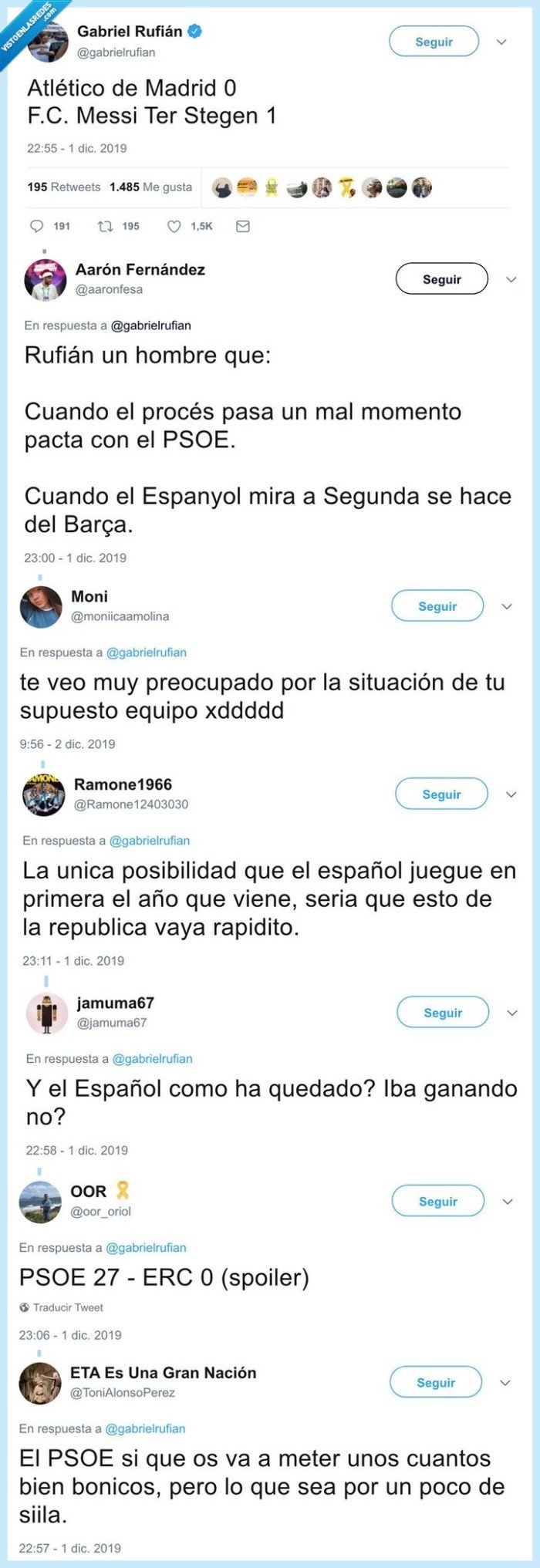 gabriel rufián,erc,barcelona,chaquetero