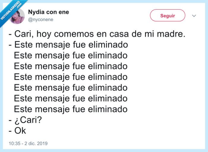 whatsapp,suegra,mensaje,eliminar