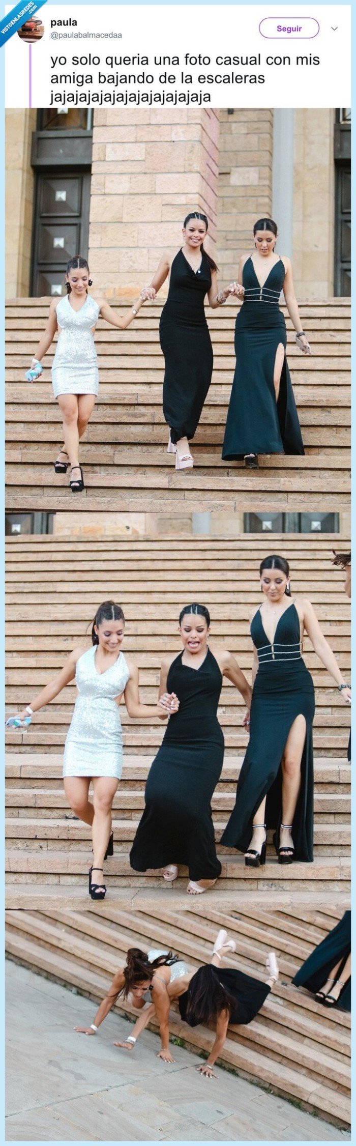 fotos,caída,escaleras