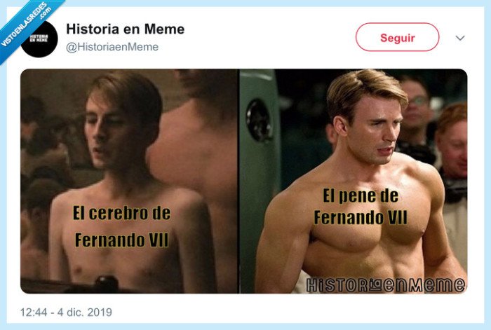 fernando vii,historia,memes,miembro,cerebro