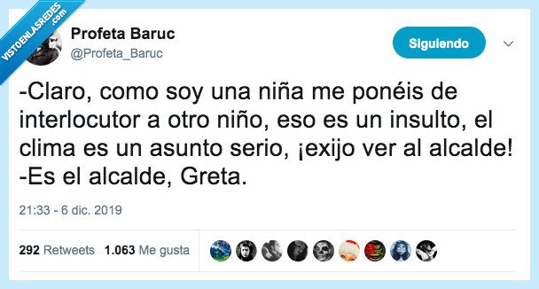 greta thunberg,alcalde,niños,alemida,madrid