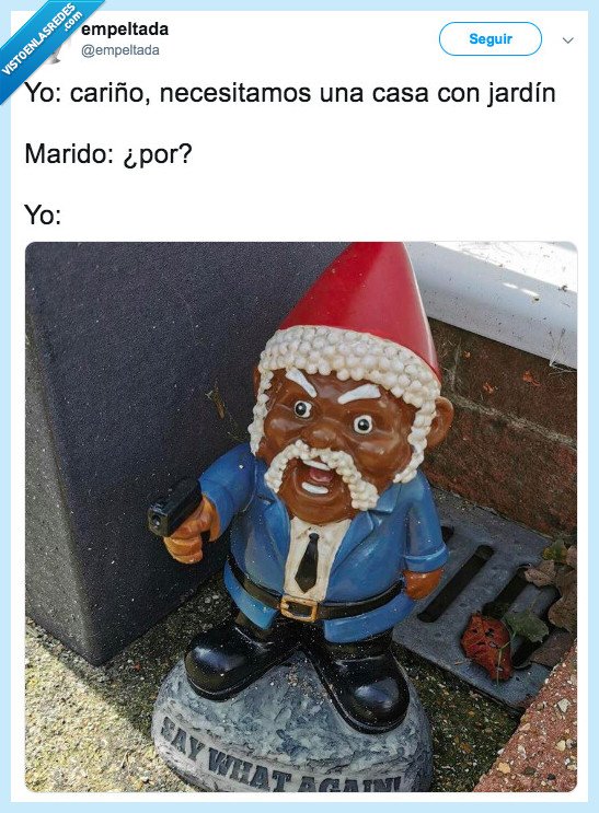 jardín,nomo,pedir