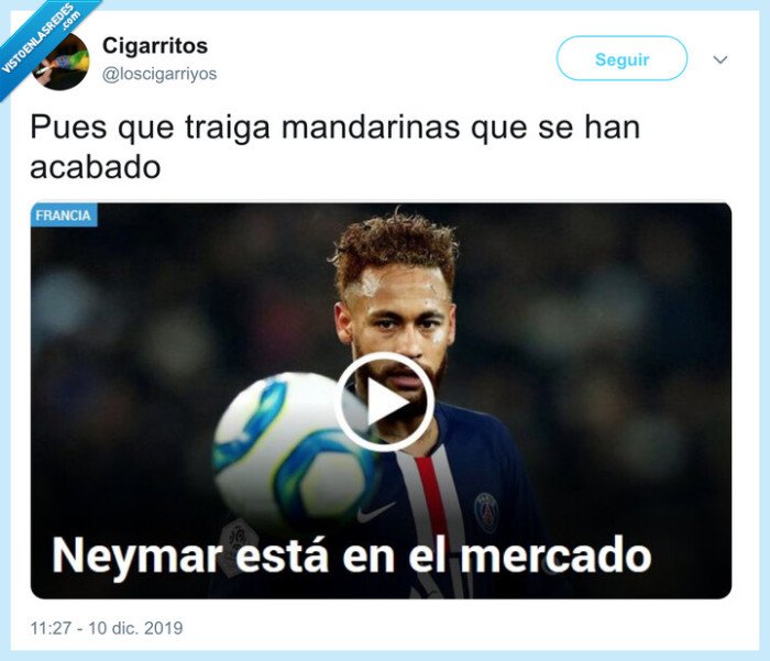 mercado,mandarinas,neymar