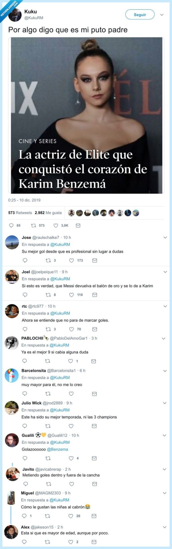 exter exposito,benzema,pareja,golazo