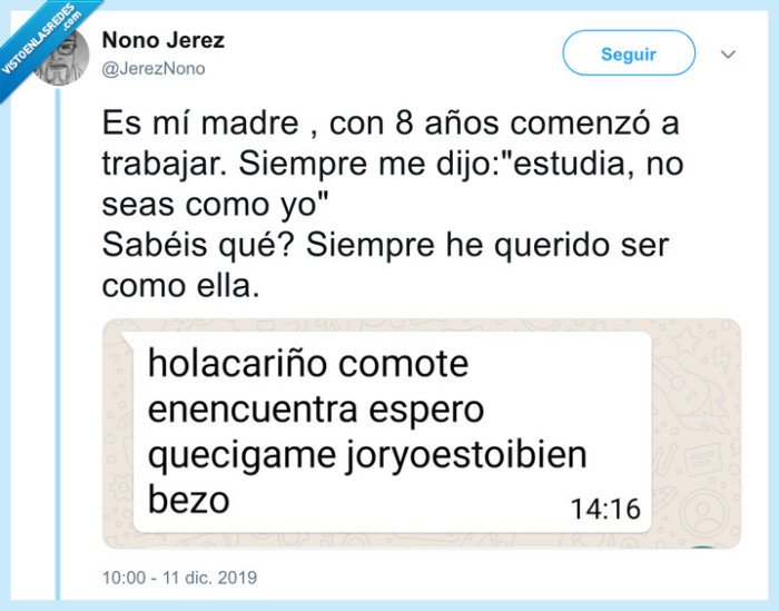 madre,estudios,ortografía,cultura