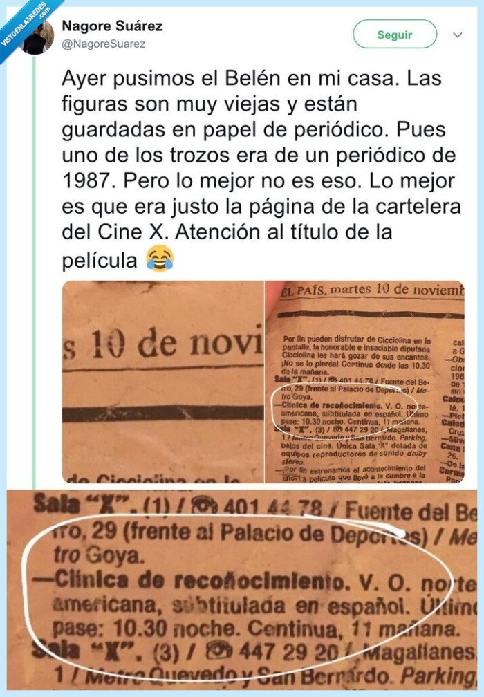 peli x,clinica de reconocimiento