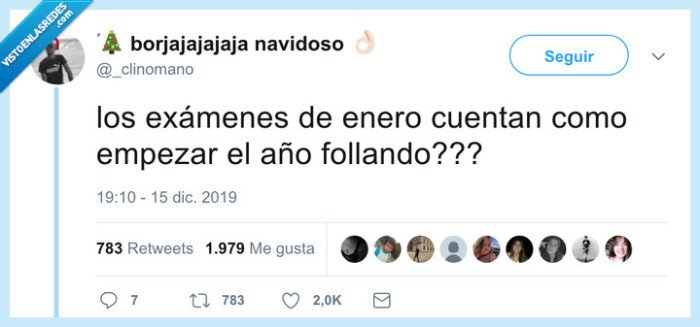 twitter,examenes,universidad,enero