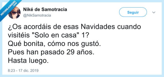 solo en casa,película,vieja