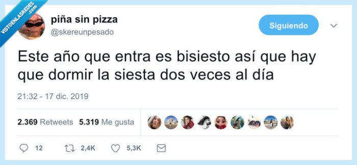 bisiesto,siesta,dos