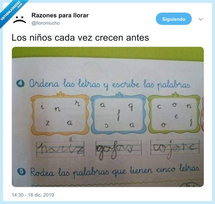 letras,ejercicio,niño
