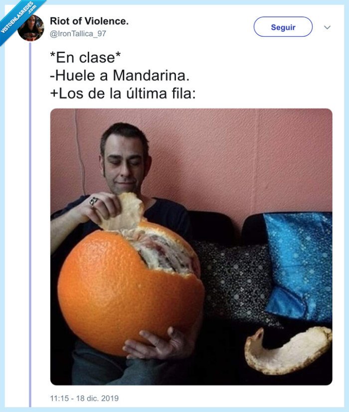 mandarina,gigante,última fila