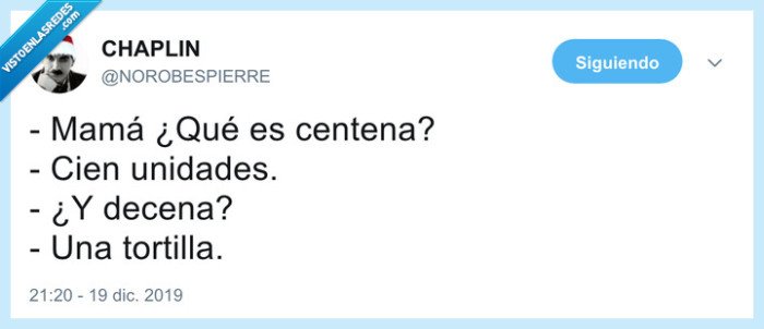 cena,centena,decena,unidades