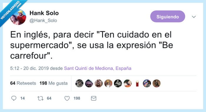 inglés,be careful,carrefour,ten cuidado,supermercado