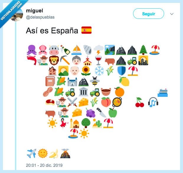 españa,emojis,ciudades,zonas