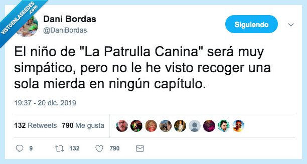 cagar,recoger,patrulla canina,perros