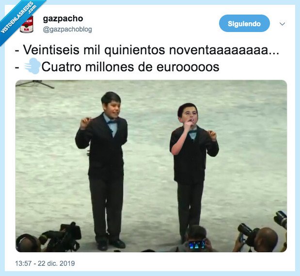 lotería,sorteo,niño fumador