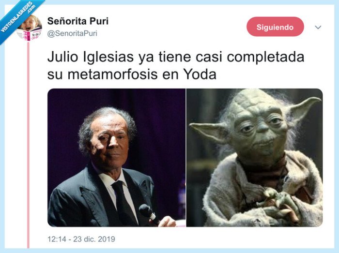 julio iglesias,yoda,truhán