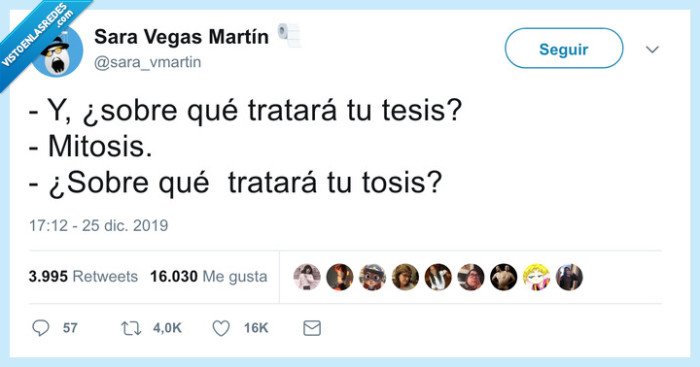 mitosis,tosis,tesis