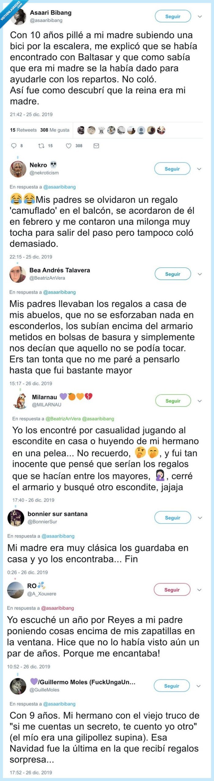 reyes magos,descubrir,padres,oh oh