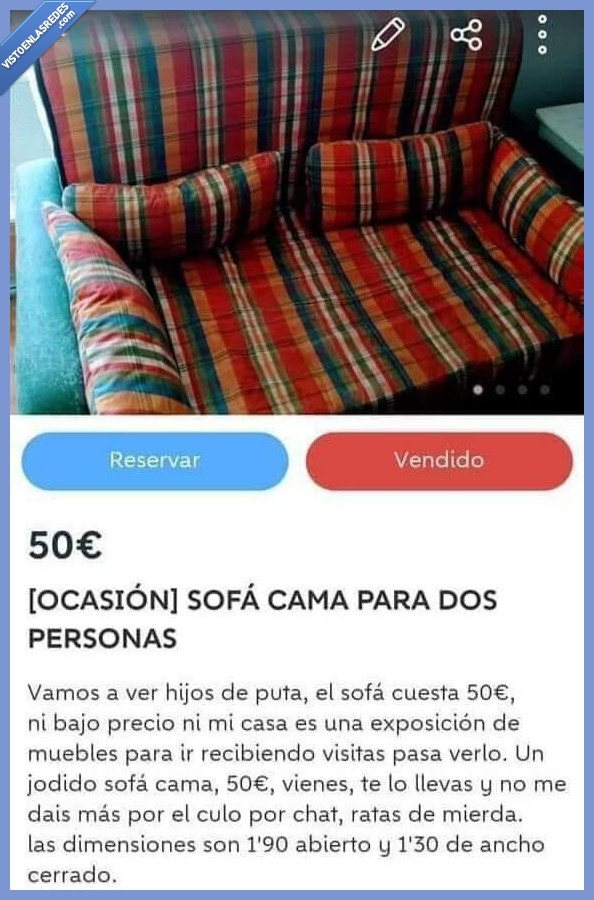 wallapop,sofá,venta