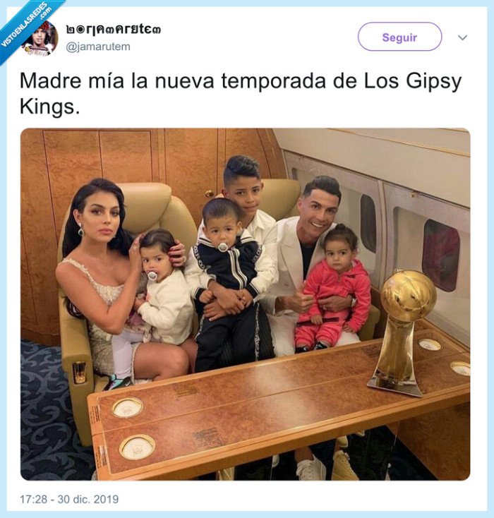 gipsy kings,cristiano ronaldo,familia