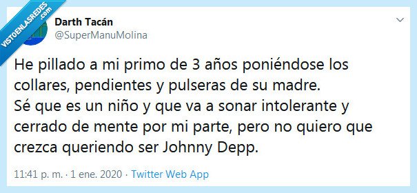 johnny depp,niño,crecer