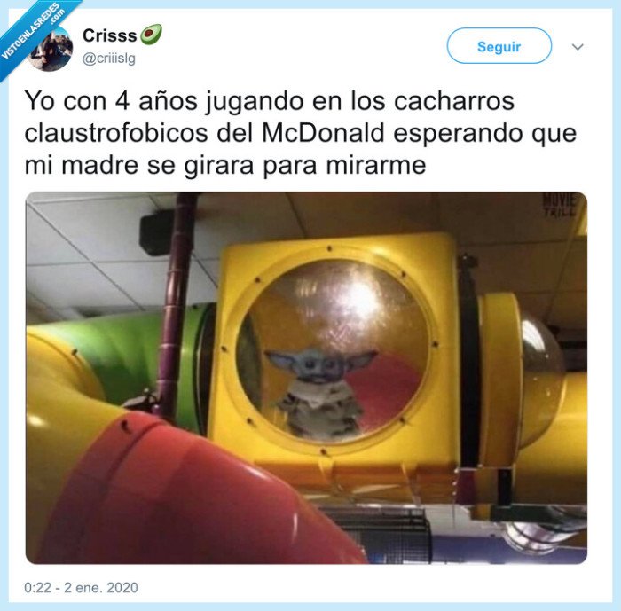 niños,baby yoda,parque infantil,mcdonalds