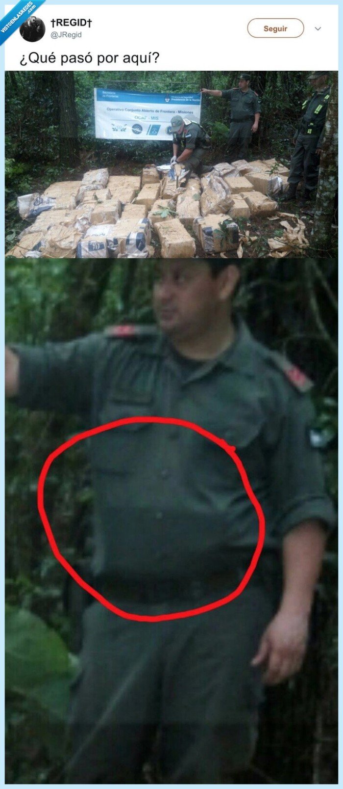 paquete,fardos,policía,robar