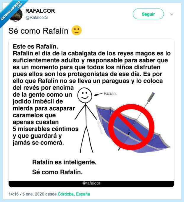 rafalín,caramelos,cabalgata