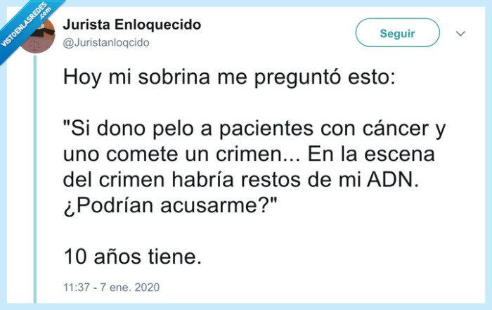 niña,donación,pelo,adn,asesinato,acusación