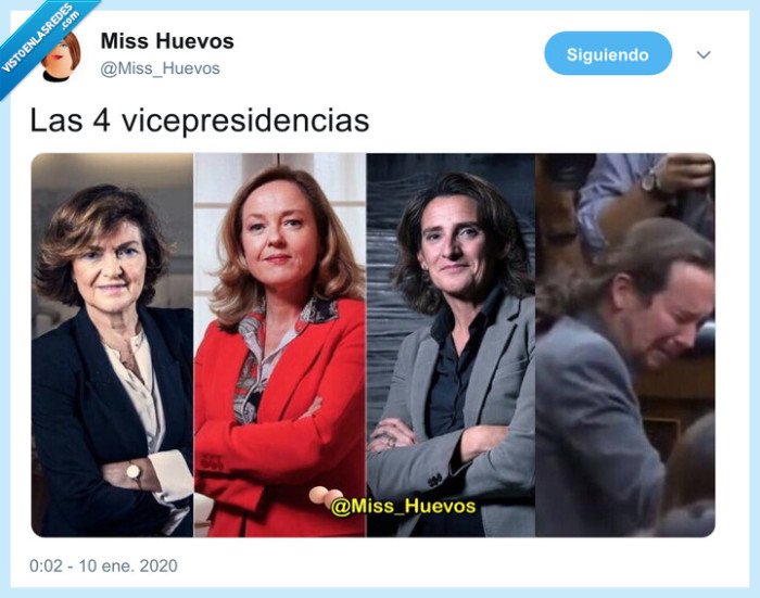 vicepresidencias,pablo iglesias,gobierno