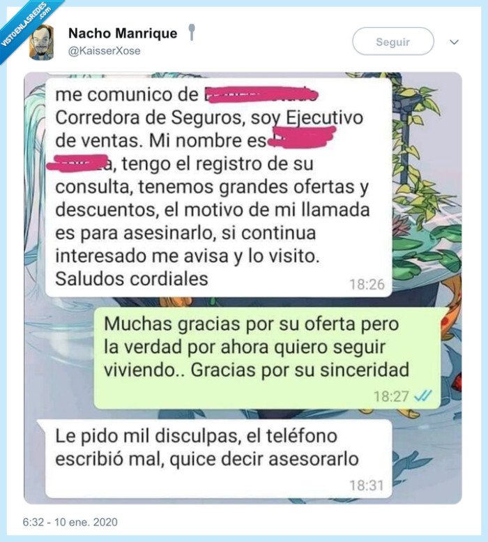 asesorar,asesinar,confusión