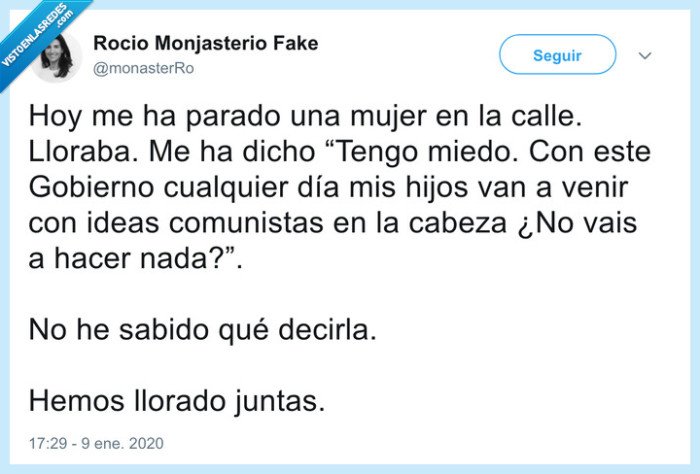 comunismo,madre,hija,preocupación