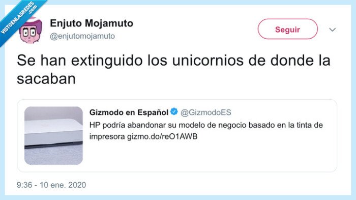 baby yoda,sangre,unicornio,hp,tinta,impresoras