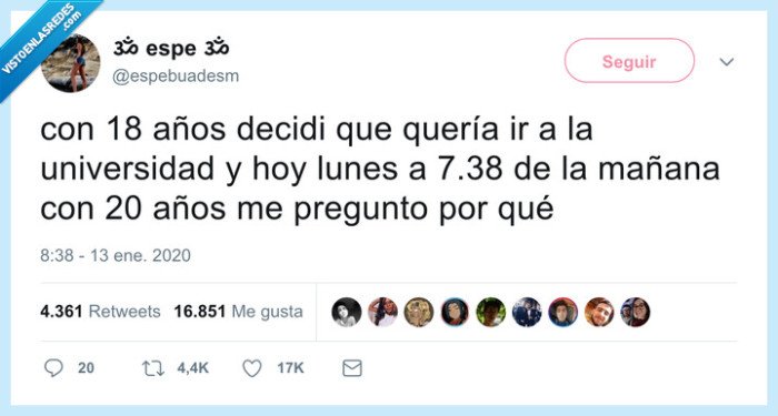 carrera,universidad,madrugar