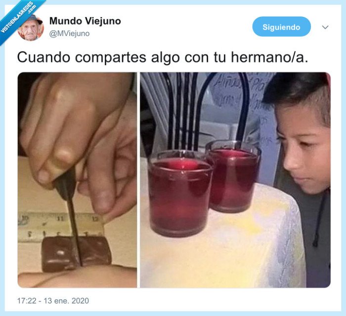 hermanos,compartir,partes iguales