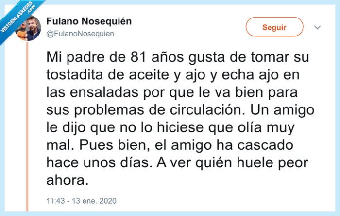 ajo,ensalada,abuelo,sobrevivir