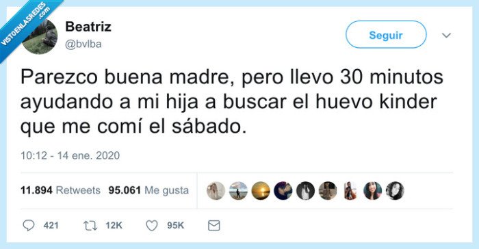 hijo,huevo kinder,comer,madre