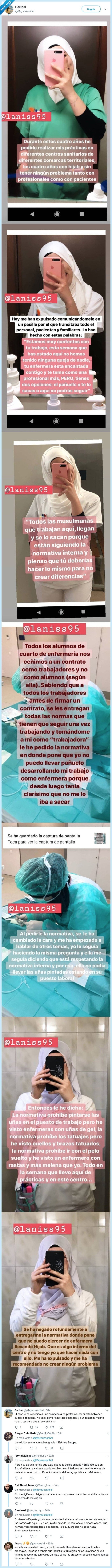 hijab,enfermera,despido,hospital