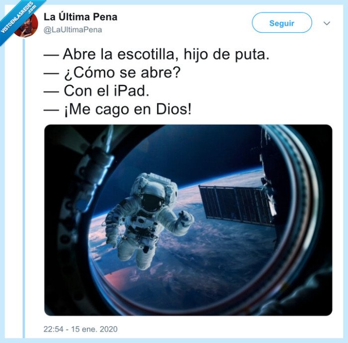 pedro duque,ipad,astronauta